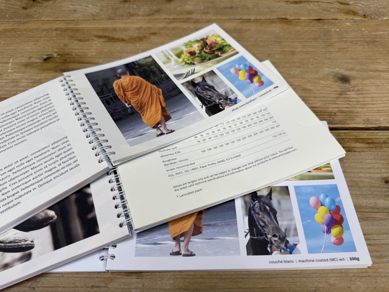 Papiersoorten boeken drukken