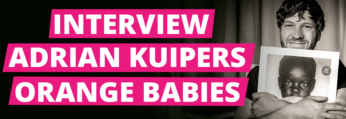 Adrian Kuipers maakte een fotoboek voor Orange Babies