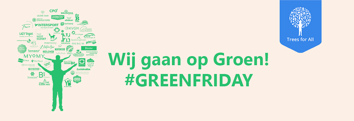 Van Black Friday naar Green Friday