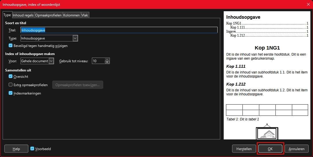 inhoudsopgave-maken-libreoffice-stap-7