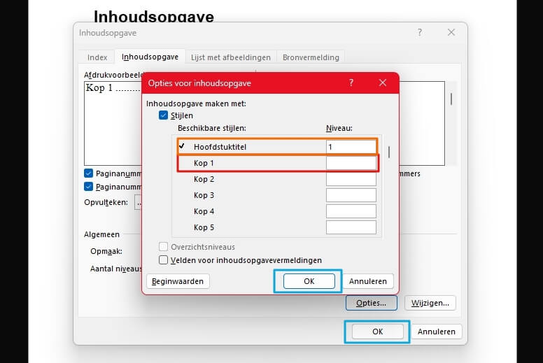 inhoudsopgave-maken-word-365-stap-10